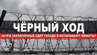 Чёрный ход. Зачем заключённые едят гвозди и вспарывают животы?