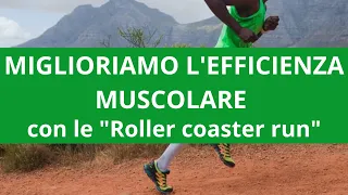 Miglioriamo l'efficienza muscolare con le rollecoaster run