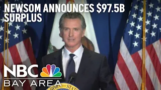 California Governor: State Has $97.5 Billion Budget Surplus
