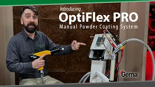 Gema OptiFlex PRO Manual Powder Coating System