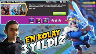 CLASH YENİ YILI MÜCADELESİ EN KOLAY 3 YILDIZ NASIL ALINIR? - CLASH OF CLANS