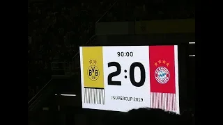 Dortmund gegen Bayern Supercup Finale 2019