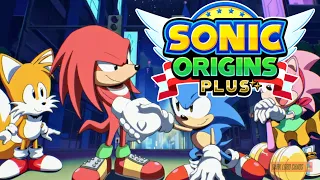 SONIC ORIGINS PLUS - Sonic CD - FULL GAME (As Knuckles) (All Time Stones)