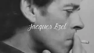 Ne me quitte pas - Jacques Brel (Lyrics Video) + English subtitles