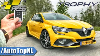 Renault Megane RS TROPHY 300 REVIEW POV Test Drive on AUTOBAHN & ROAD by AutoTopNL