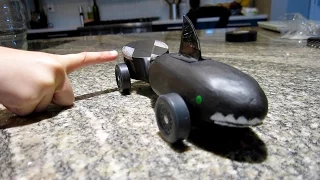 How to make a Pinewood Derby Car without power tools