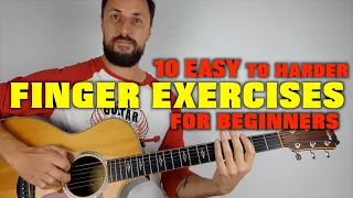 10 Easy Finger Exercises on Guitar