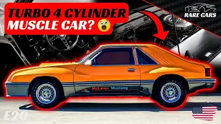 The RARE Turbo 4 Cylinder Mustang Built By McLaren - The 1980 McLaren Mustang M81 (Foxbody)