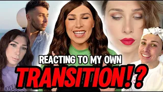 Trans Woman REACTS | My 3 year [MTF] transition journey so far!