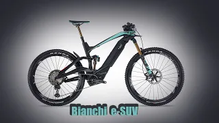 Bianchi e-SUV a E-Mountain and Enduro Carbon mountain bike