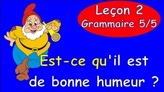 2 Урок французского. Грамматика 5/5. Оборот est-ce que. #французскийязык