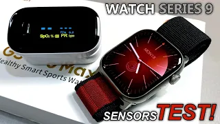 Apple Watch Series 9 Top 1 Copy 2023! GS PRO MAX Sensors Test! (watchOS Icons / HK8 Pro Max System)