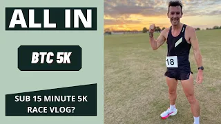CHASING A SUB 15 MINUTE 5K: Racing South West PB 5K. RACE VLOG Attempt number 4.