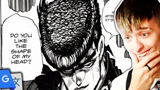 ICONIC JOJO MANGA PANELS.. But Google Translated