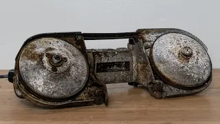 Deep Cut Portable Band Saw Restoration | Hitachi CB 10SA