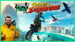 Crash & Sunburn DLC - First Playthrough (Best DLC ever?) - Trials Rising
