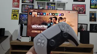 O load praticamente INSTANTÂNEO de Uncharted| Remasterizado para PS5! #shorts