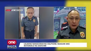 Lalaking ninakawan ng cellphone, ninakaw ang motorsiklo ng snatcher