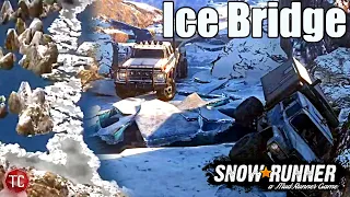 SnowRunner: I Crossed The ICE BRIDGE & EVERYTHING WENT WRONG!