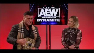 MJF Speaks On His Match With Adam Cole At All In : Dynamite 8/23/23