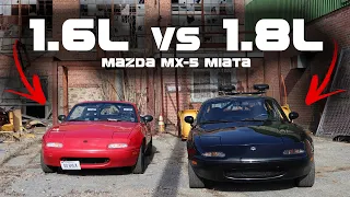 1.6L vs 1.8L MX5 Miata: Which Should You Get? Which is Better for Boost?