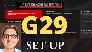 Automobilista 2 Como fazer o SETUP PERFEITO de FORCE FEEDBACK no LOGITECH G29