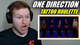 Tattoo Roulette w/ One Direction REACTION!!!