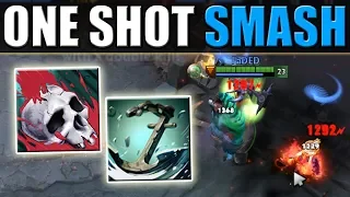 AoE Coup de Grace with Anchor Smash [One Shot Combo] Dota 2 Ability Draft