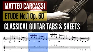 Etude No.1 Op.60 - Matteo Carcassi | Guitar Tabs & Scores by Dilieh