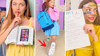 BEST SCHOOL HACKS! Cool School Pranks & TikTok & Shorts Compilation!