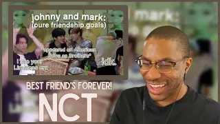 NCT | You wish you have a friendship like what Mark and Johnny have REACTION | BFF's forever!