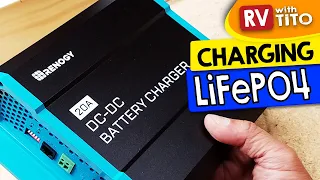 Charge LITHIUM Batteries While Driving - System Setup