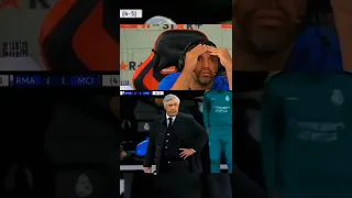 aguero's reaction to real madrid vs man city (3-1)😕