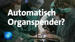 Organspende: Bundestag debattiert neue Regeln