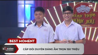 Cặp đôi duyên dáng ẫm trọn 150 triệu