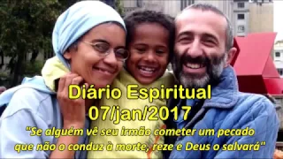DIÁRIO ESPIRITUAL MISSÃO BELÉM 07/01/2017 - 1Jo 5,14-21