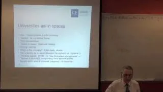 Policy, what Policy? Considering the University in the Twenty-first Century- Dr. Ronald Barnett