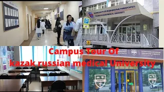 VLOG:College Tour | Kazak Russian Medical University (Kazakhstan) | Campus Tour VLOG 2 #KRMU #almaty