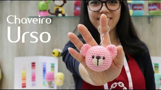 Amigurumi chaveiro urso (crochê)