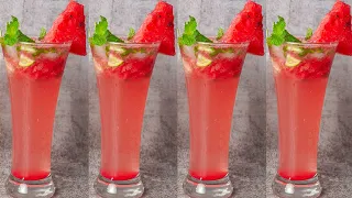 Watermelon Mojito Drinks #Shorts | Summer Mocktail Recipe