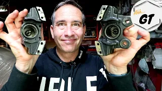 Porsche 356 Brake Calipers Unstuck After Sitting For 15 years