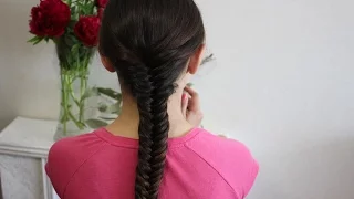 Как заплести косу "Рыбий хвост"/ Fishtail braid