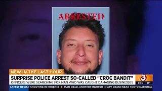 'Croc Bandit' now in custody, Surprise police say