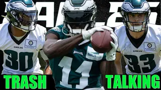 Eagles Minicamp UPDATE 👀 Quinyon Mitchell TRASH Talk AJ Brown + Cooper DeJean STARTING!