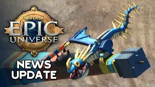 Universal Epic Universe News Mega Update — DRAGONS ARRIVE, PERMIT INFORMATION & WATER FEATURES