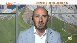 Confronti tv, Alessandro Morelli: "La Lega è il primo partito in parlamento in questo momento, ...