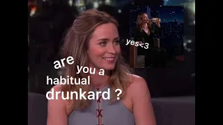 emily blunt teaches you the alphabet