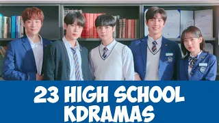 Top 23 Best High School Korean Dramas To Watch