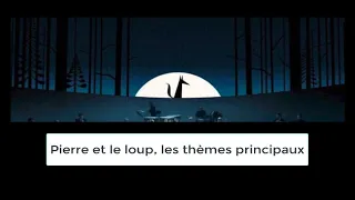 Les thèmes de Pierre et le loup de Sergueï Prokofiev.