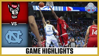 NC State vs. North Carolina Game Highlights | 2024 ACC Men’s Basketball Tournament